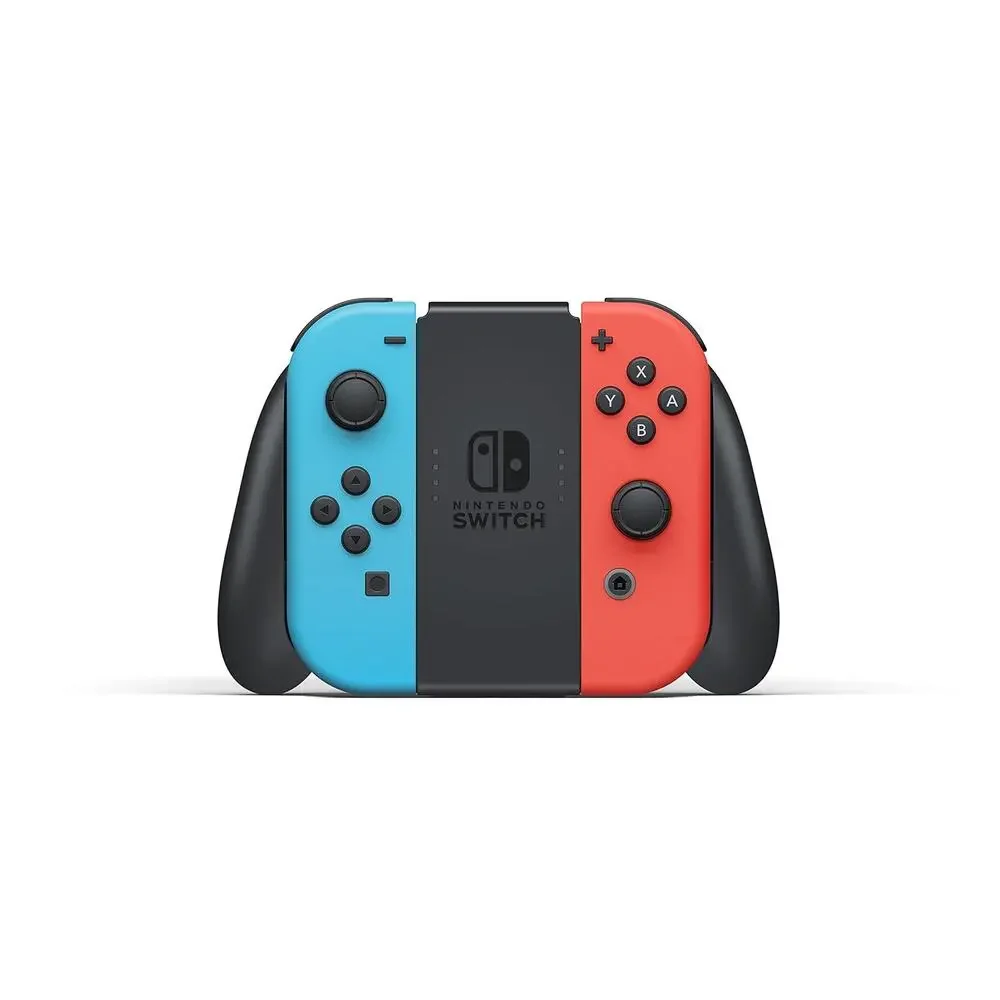 Nintendo Switch with Neon Blue and Neon Red Joy-Con - Handheld Gaming Console